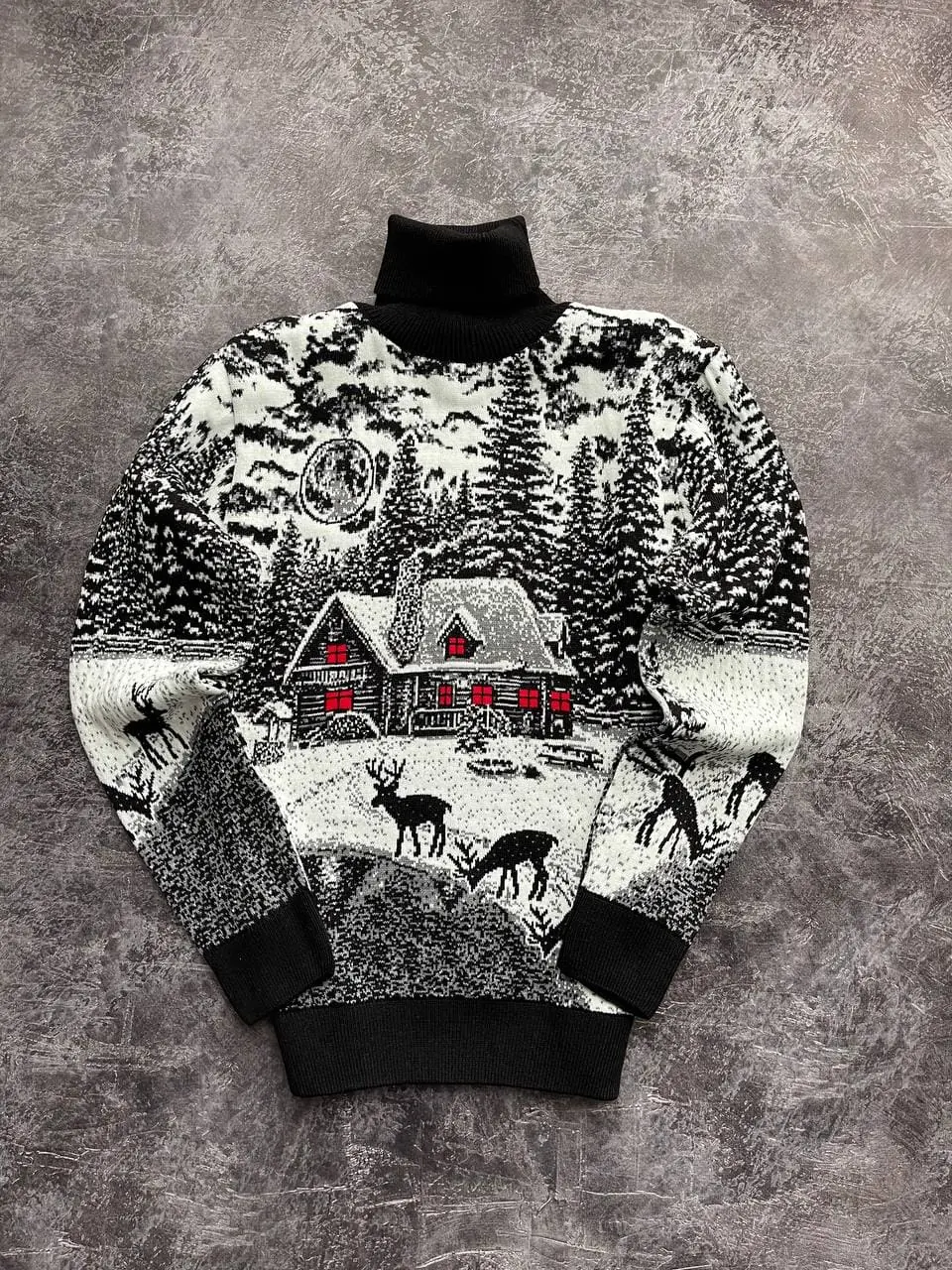 Светр з горлом "Тепла Хатинка"