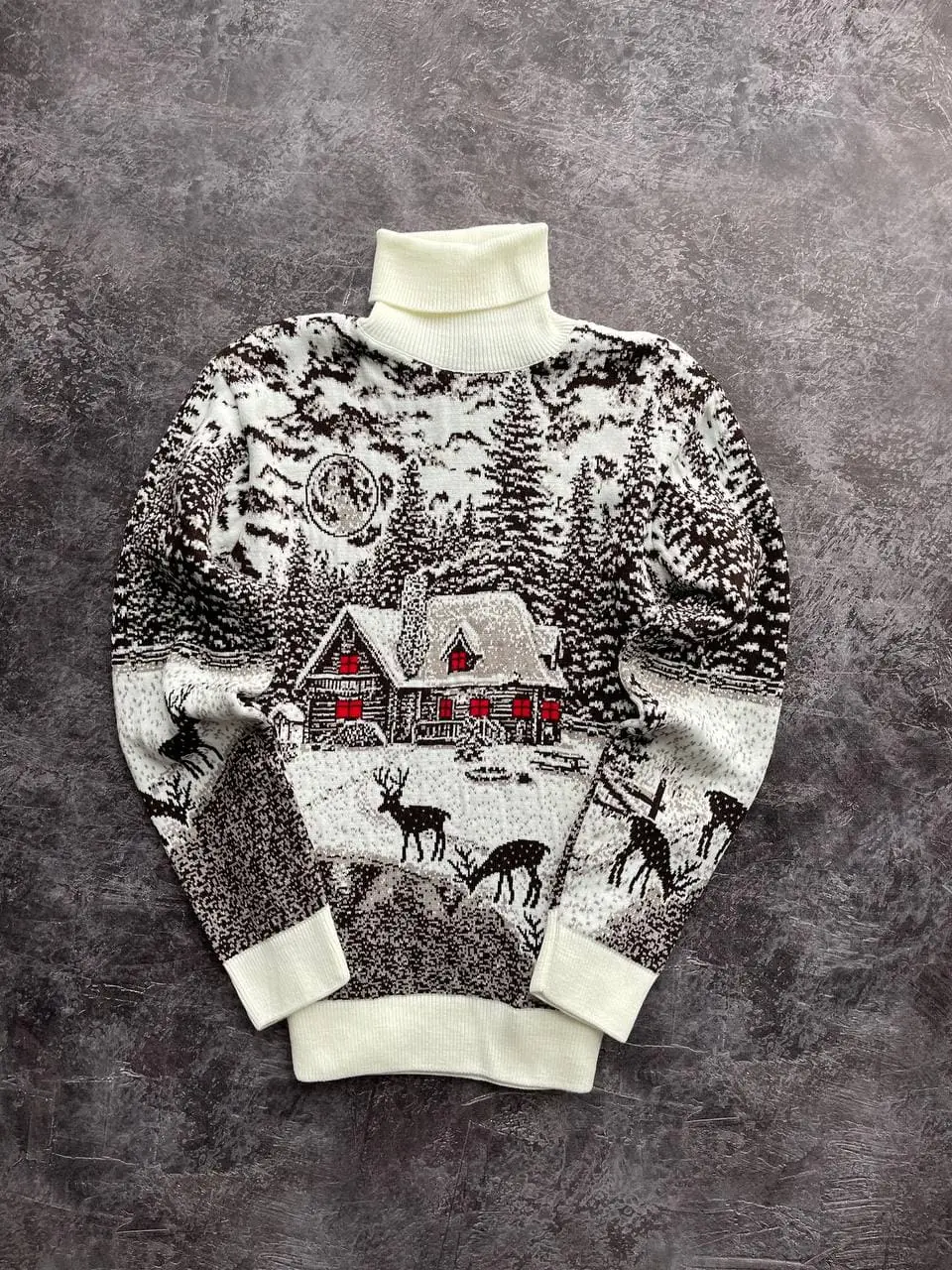 Светр з горлом "Тепла Хатинка" фото 2