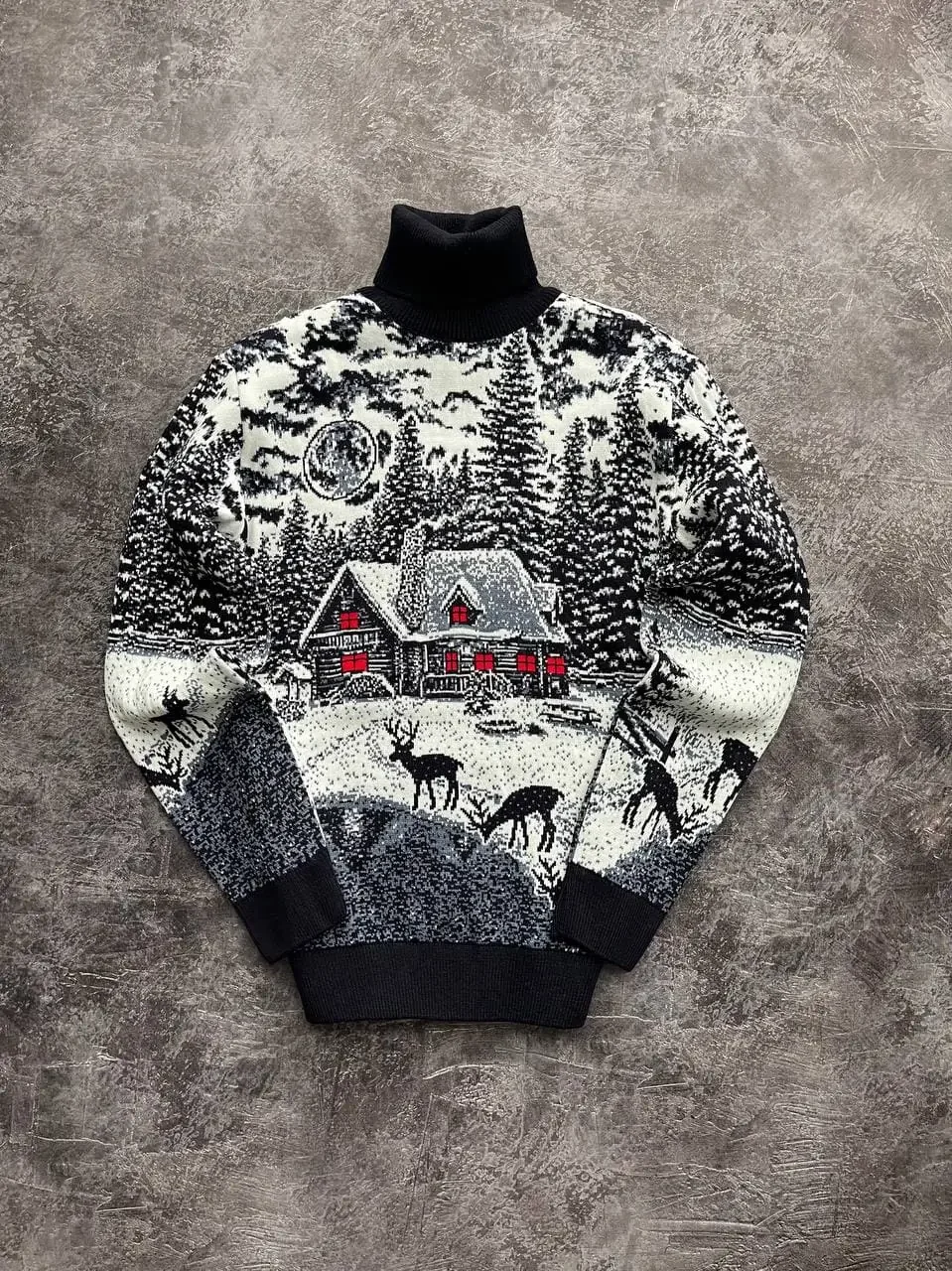 Светр з горлом "Тепла Хатинка" фото 5